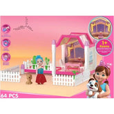لعبة فيلا الأحلام الفاخرة - Luxury Villa Toy Set - 64 قطعة - Sooqja سوقجة